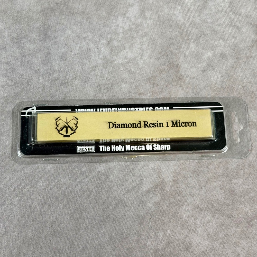 Jende Diamond Resin 1 Micron Sharpening Stone 1x6 8,000 Grit for KME System